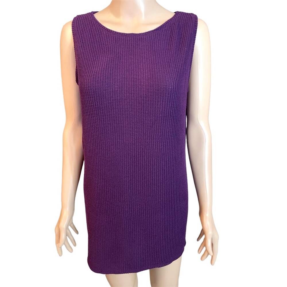 Chicos purple Knit Top